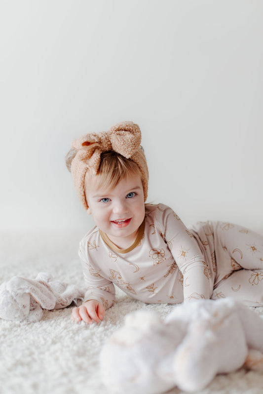 Moth Magic Bamboo Toddler Pajamas