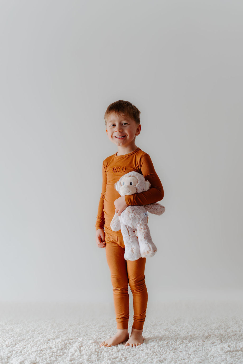 Embroidered Toddler Pajamas