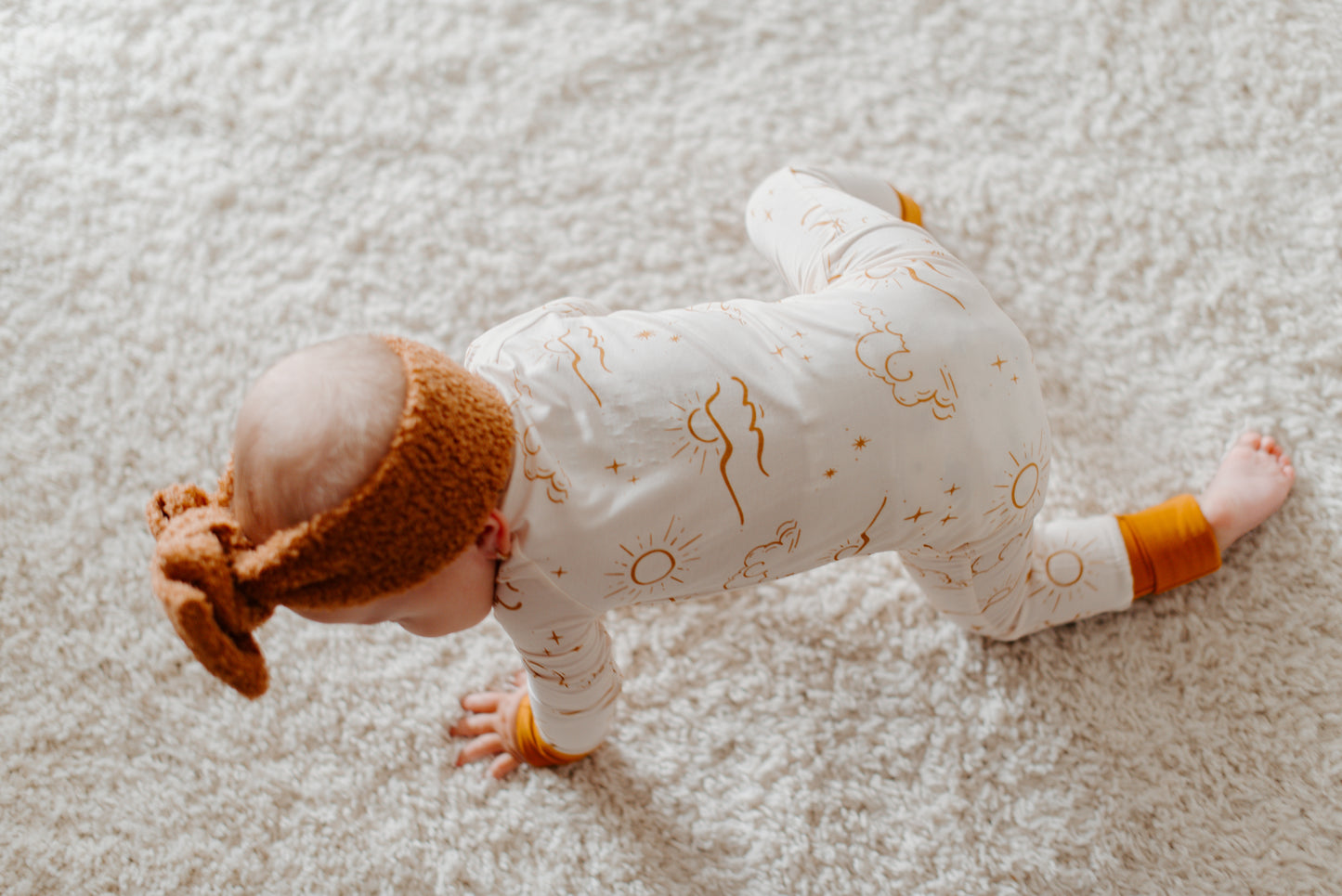Golden Hour Convertible Footie Pajamas