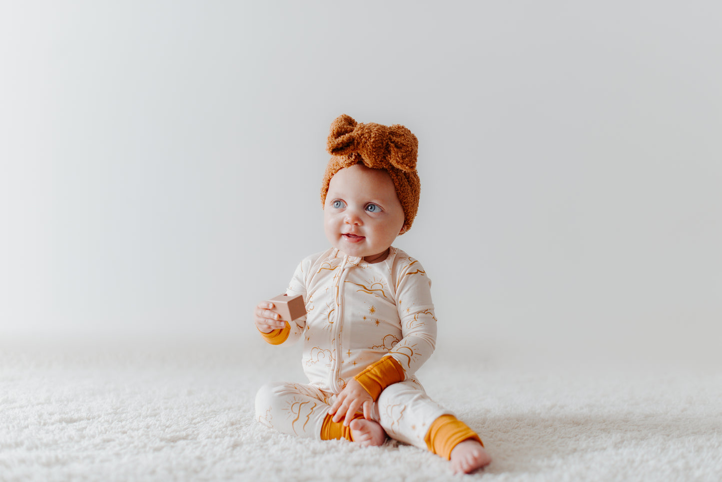 Golden Hour Convertible Footie Pajamas