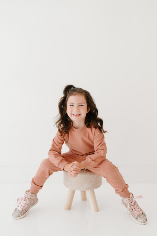Blush Jogger Set
