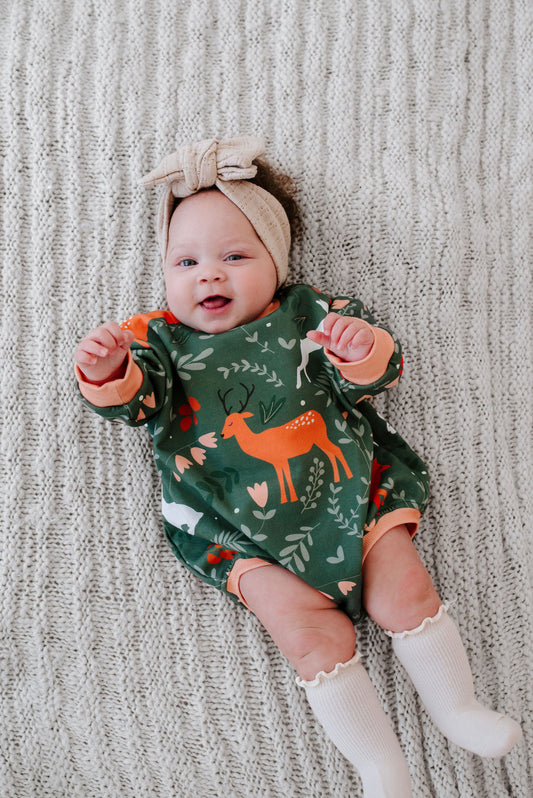 Woodland Bubble Onesie
