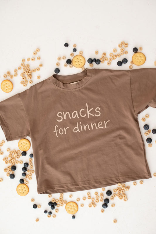 Snacks for Dinner Tee