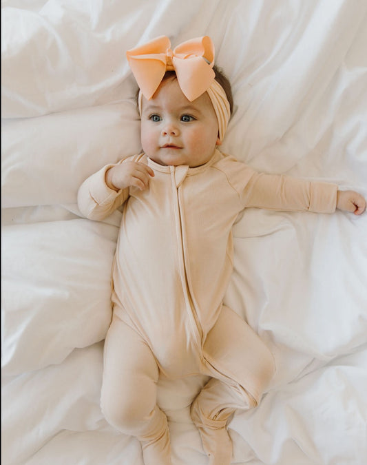 Neutral Dream Bamboo Onesie