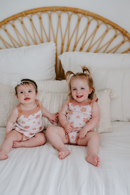 Knit Pink Romper