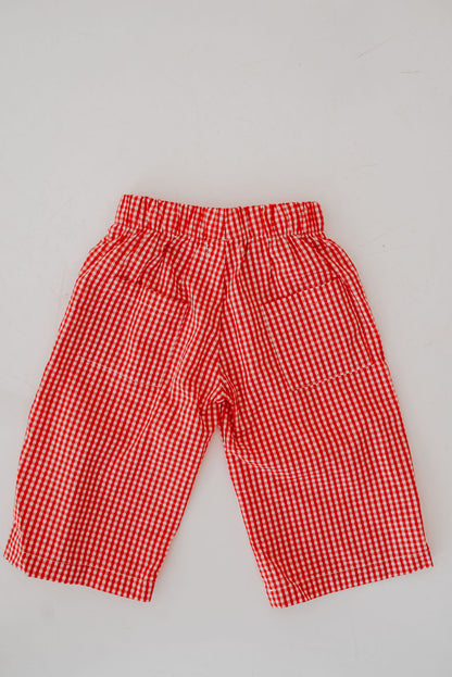 Gingham Pants