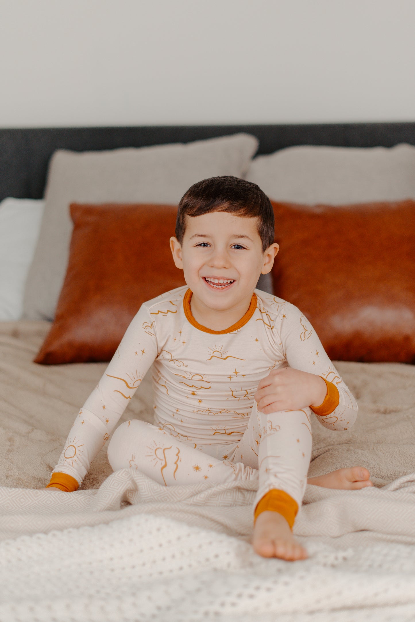 Golden Hour Bamboo Toddler Pajamas