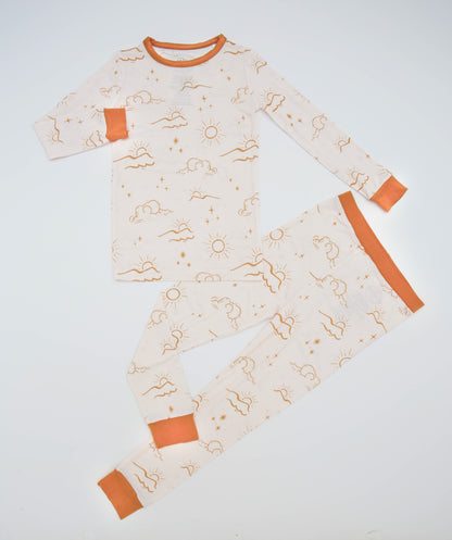 Golden Hour Bamboo Toddler Pajamas