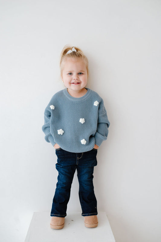 Flower Pop Sweater 🌸