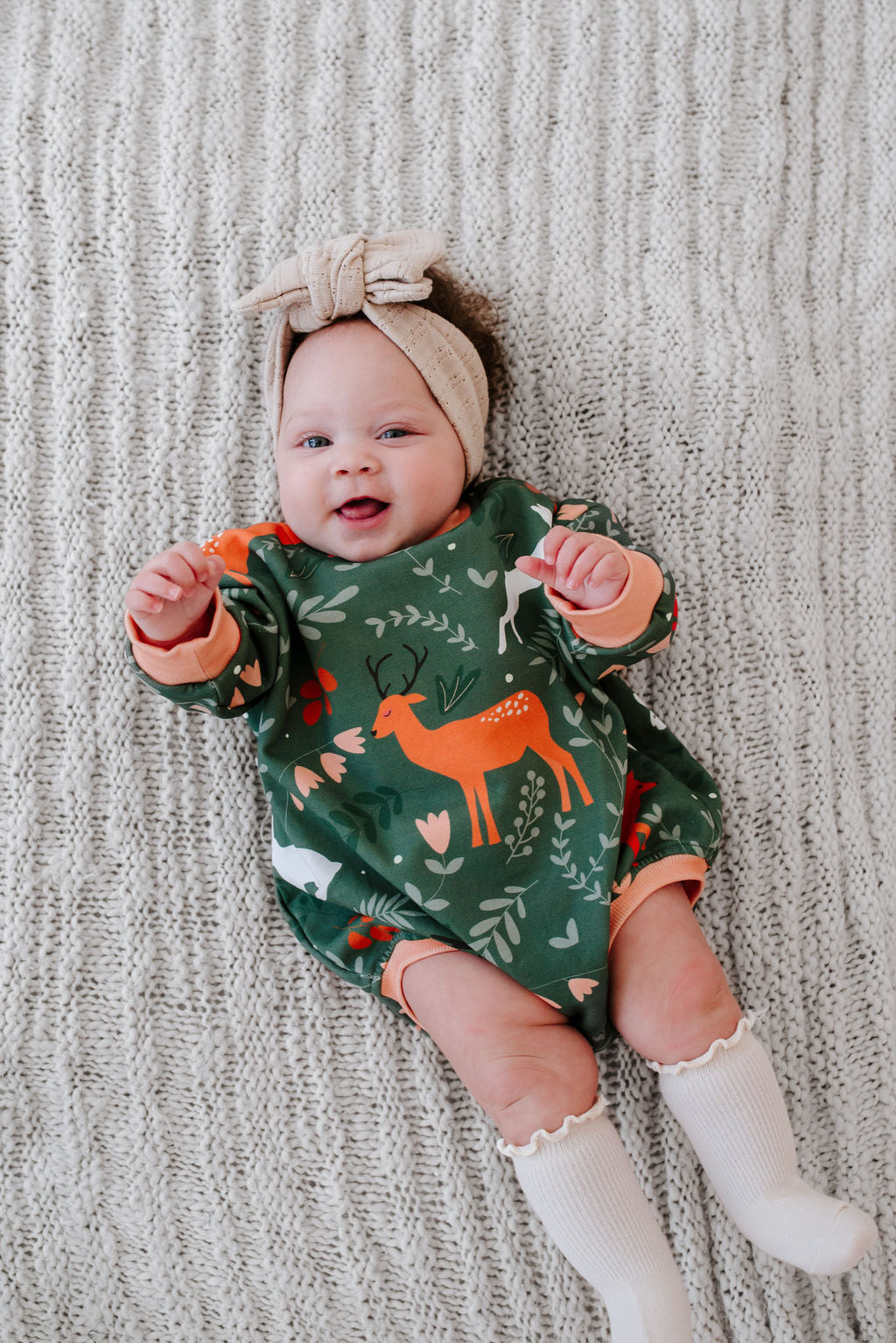 Woodland Bubble Onesie