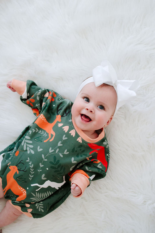 Woodland Bubble Onesie