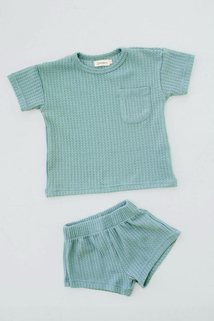 Dreamy Waffle Knit Set