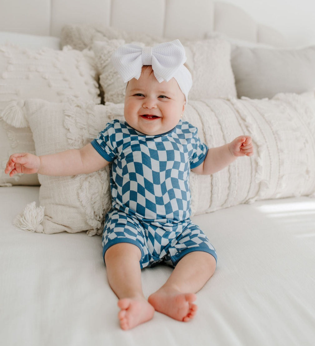 Checkered Romper